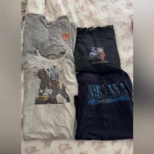 Men’s t-shirts - 4 in total/around size small